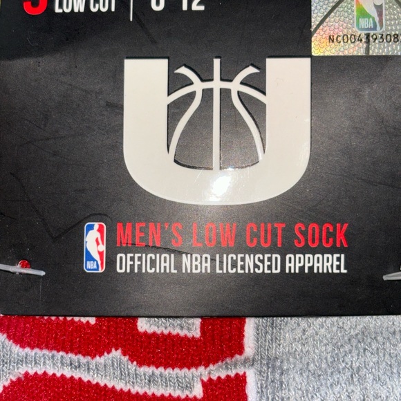 Chicago bulls low cut 3 pair men’s (6-12) socks - Picture 4 of 4